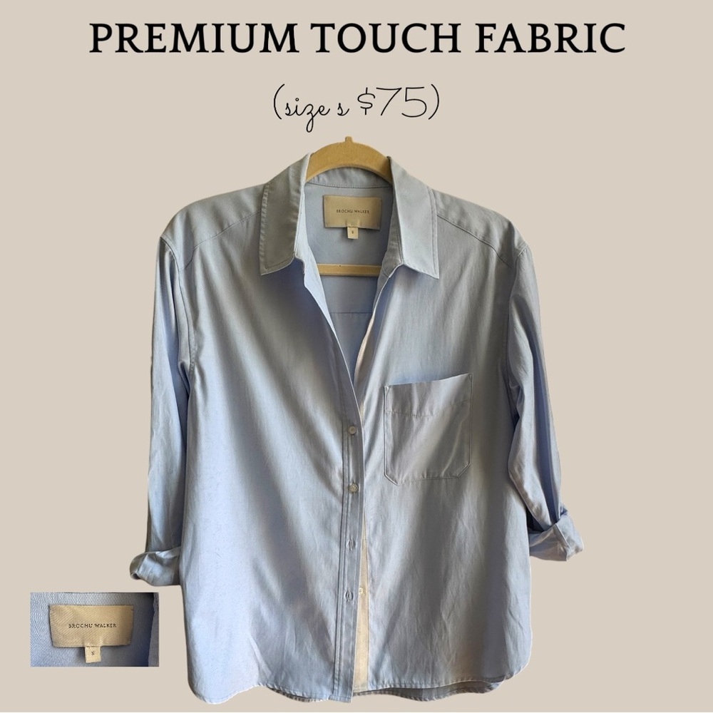 Brochu Walker Light Blue Button-Up Shirt